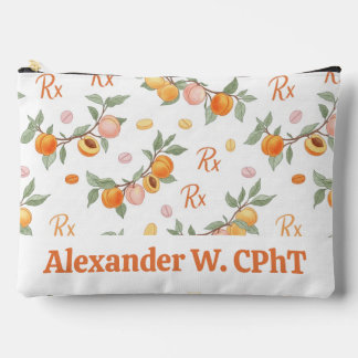 Bolsito Accesorio Grande Farmacia personalizada de melocotones, albaricoque