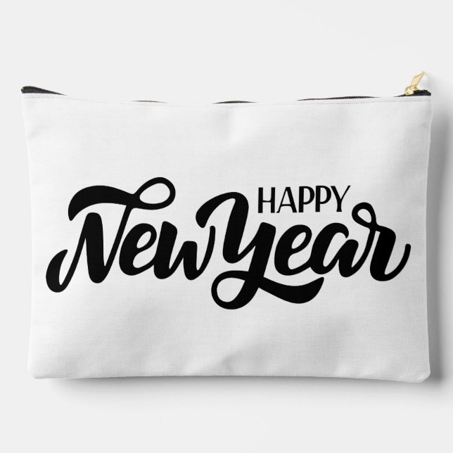 Bolsito Accesorio Grande Feliz Año Nuevo (Reverso )