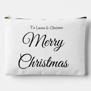 Bolsito Accesorio Grande Feliz Navidad añadir nombre texto regalo personali