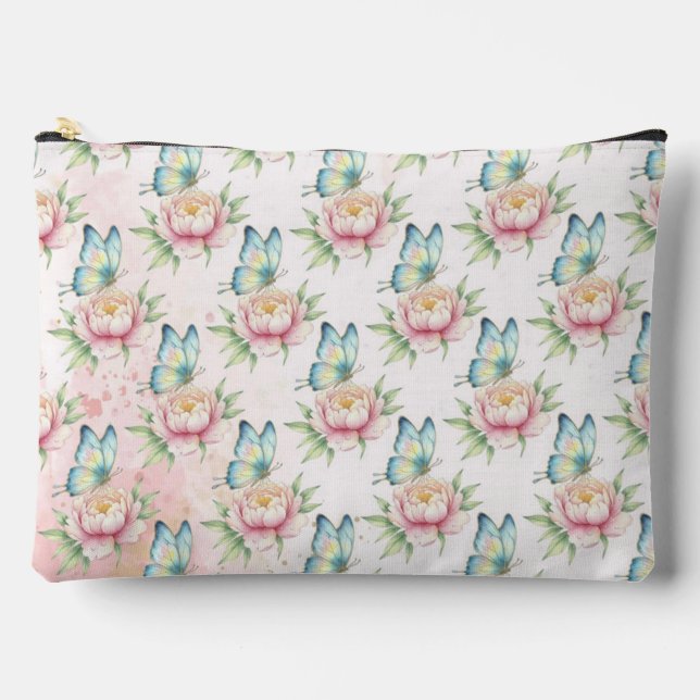 Bolsito Accesorio Grande Flor (Anverso)