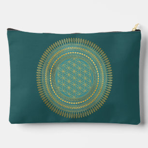 Bolsito Accesorio Grande Flor de la Vida - Mandala Indígena 1