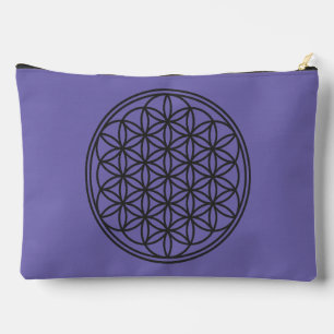 Bolsito Accesorio Grande FLOR DE LA VIDA - Símbolo de Geometría Sagrada con