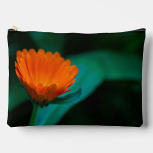 Bolsito Accesorio Grande flor de margarita naranja