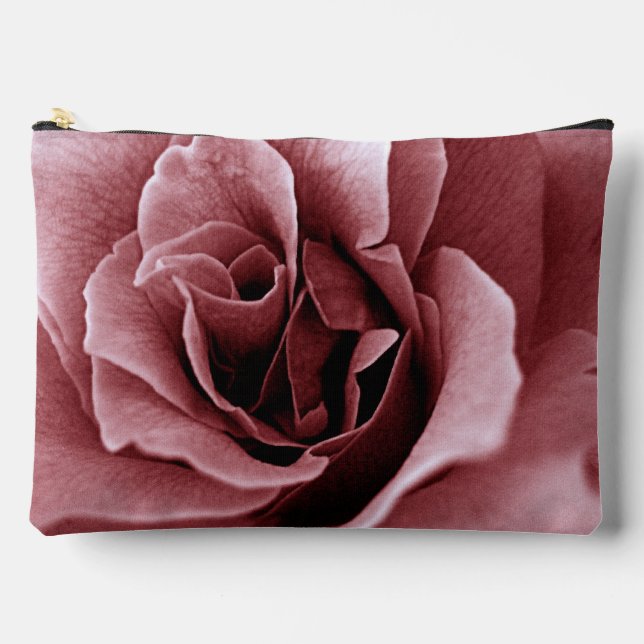 Bolsito Accesorio Grande Flor de Rosa (Anverso)