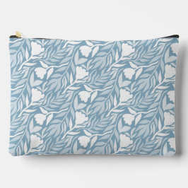 Bolsito Accesorio Grande Flor salvaje Cascada Azul blanco y cielo claro