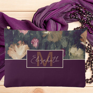 Bolsito Accesorio Grande Floral vintage personalizada