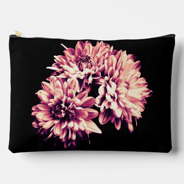 Bolsito Accesorio Grande Flores (Anverso)