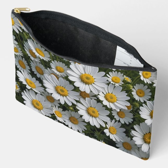 Bolsito Accesorio Grande Flores de fúnebre blanco (Abierto)
