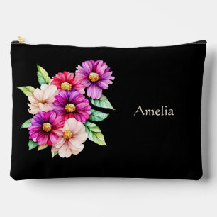 Bolsito Accesorio Grande Flores simples y elegantes de burro