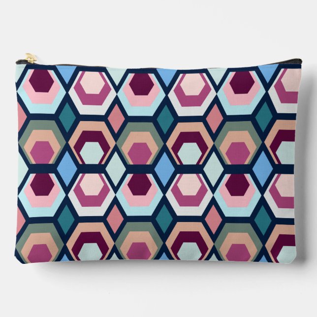 Bolsito Accesorio Grande Formas geométricas brillantes (Anverso)