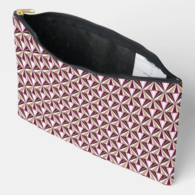 Bolsito Accesorio Grande Formas geométricas brillantes (Abierto)