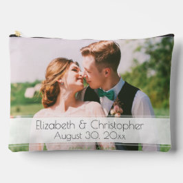 Bolsito Accesorio Grande Foto boda con nombres y fecha