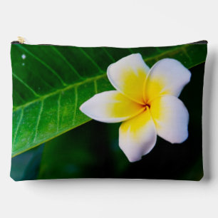 Bolsito Accesorio Grande Fotografía de Flor de Plumeria