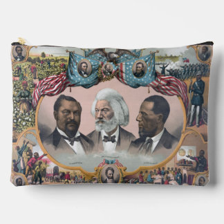 Bolsito Accesorio Grande Fr3d3rick Bailey Douglass con negro abolicionista