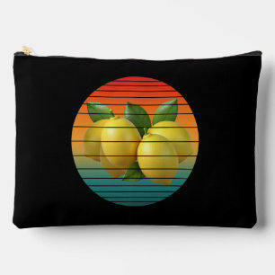 Bolsito Accesorio Grande Frutas de uva vintage comida saludable vegana