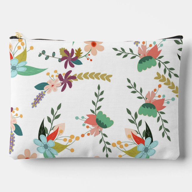 Bolsito Accesorio Grande Funda de lápices de flores silvestres de otoño est (Anverso)