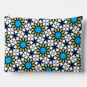 Bolsito Accesorio Grande Funky Geométrico Daisy Pattern