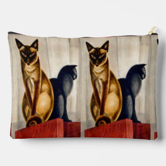 Bolsito Accesorio Grande Gatos Art Deco