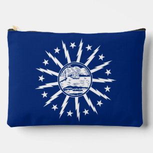 Bolsito Accesorio Grande Gemelos de la bandera de Búfalo, Nueva York