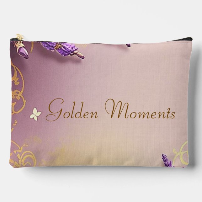 Bolsito Accesorio Grande Golden Moments Bag Schmidt Stationery (Anverso)