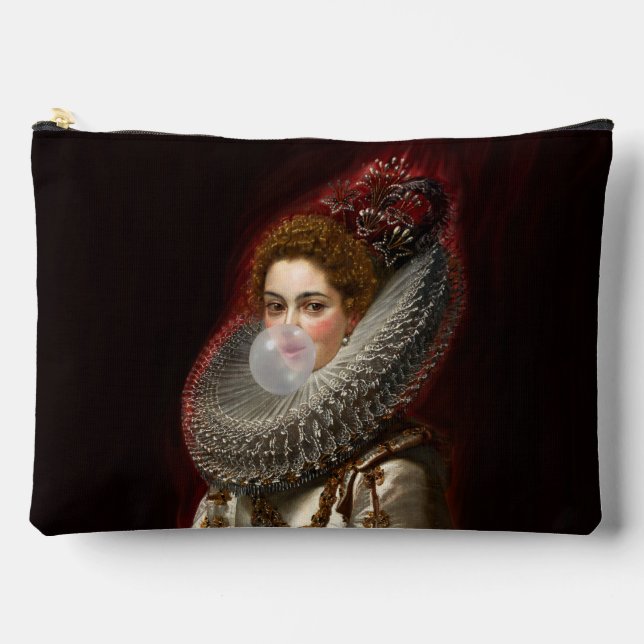 Bolsito Accesorio Grande Goma de burbuja Diva Marchesa (Anverso)