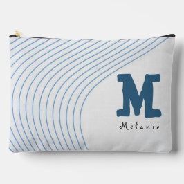 Bolsito Accesorio Grande Gradient dynamic curve Abstract minimal Monogram 