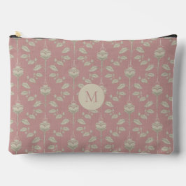 Bolsito Accesorio Grande Grandmillenial Rosa Polvorienta y Crema