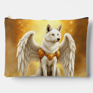 Bolsito Accesorio Grande Guardián del Amanecer – El Lobo de Ala Blanca. 