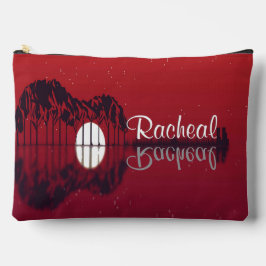 Bolsito Accesorio Grande Guitar Cove Red w Custom Name