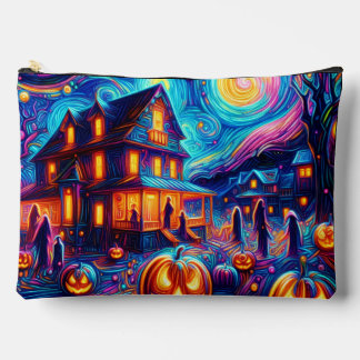 Bolsito Accesorio Grande Halloween Whimsy: Un tributo nocturno estrellado
