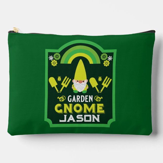Bolsito Accesorio Grande Head Garden Gnome Gardener (Anverso)