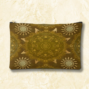 Bolsito Accesorio Grande Hexa moderno Golden Ursidae Mandala