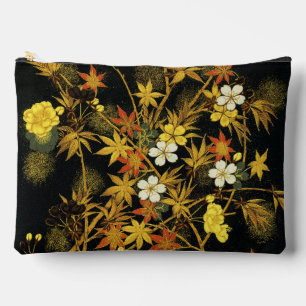 Bolsito Accesorio Grande Hojas japonesas de otoño Antiguo Botánico