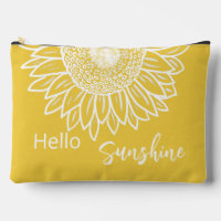 Hola Sunshine Sunflower Outlow Pillow