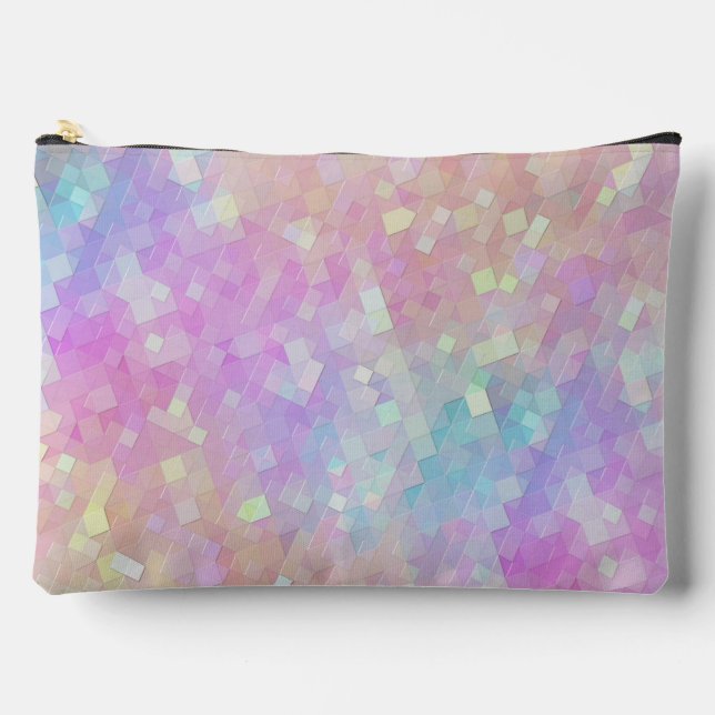 Bolsito Accesorio Grande holo sparkle mosaic : (Anverso)