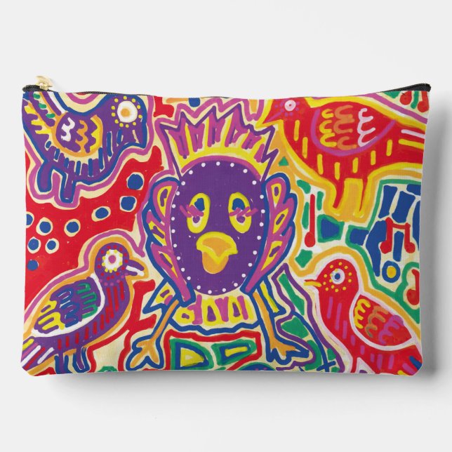 Bolsito Accesorio Grande Ilustración de Mola1 (Anverso)