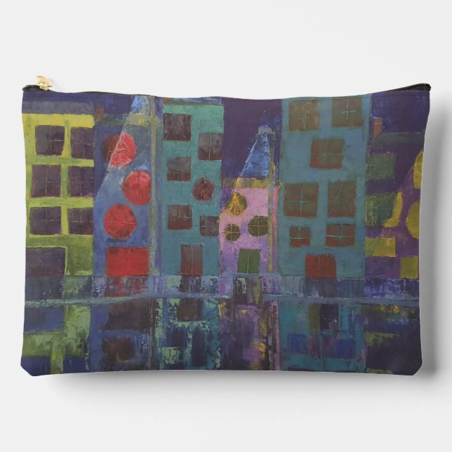 Bolsito Accesorio Grande Imagen de mi obra La noche (Anverso)