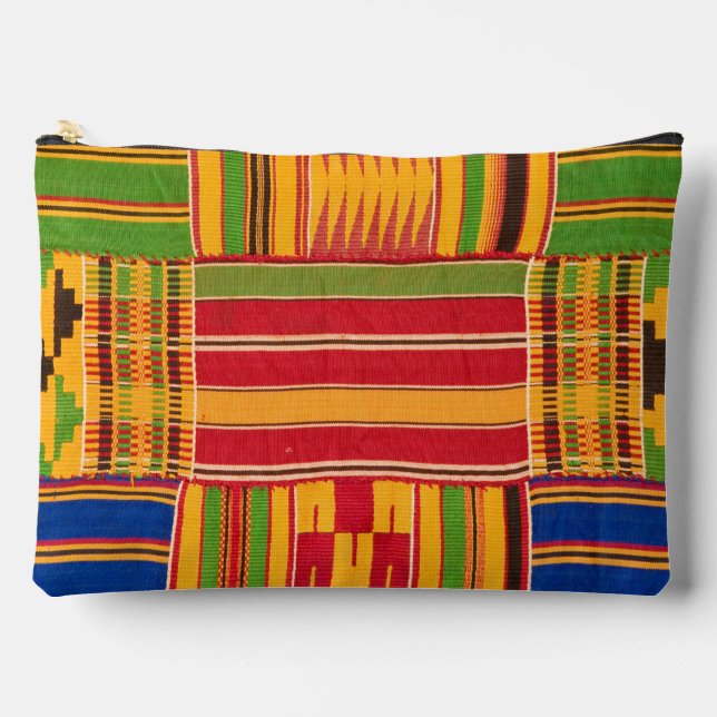 Bolsito Accesorio Grande Impresión africana (Anverso)