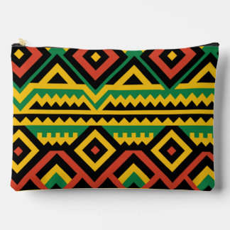 Bolsito Accesorio Grande Impresión africana en negrita