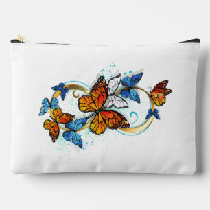 Bolsito Accesorio Grande Infinidad de Mariposas Monarca