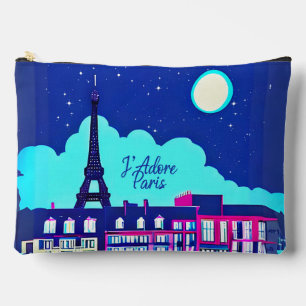 Bolsito Accesorio Grande J'adore Paris - Fantasía en París bajo una luna ll