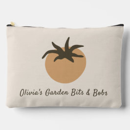 Bolsito Accesorio Grande Jardín de Tomate Arenoso Minimalista Personalizado