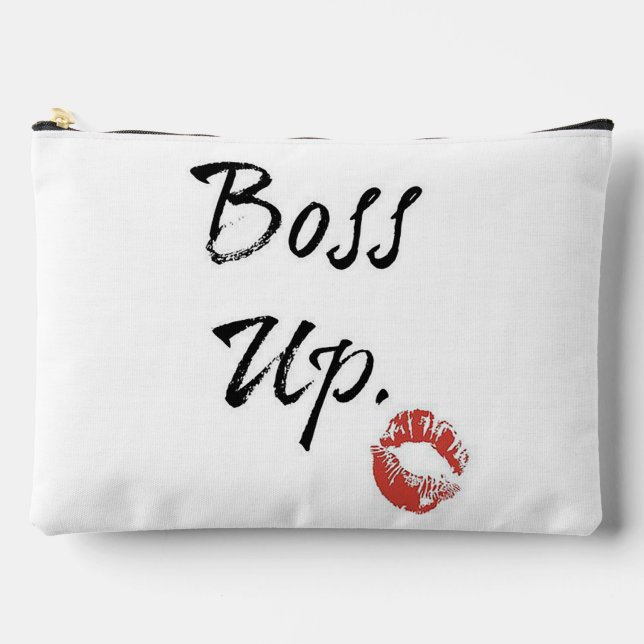 Bolsito Accesorio Grande Jefe con labios rojos (Anverso)