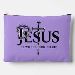 Bolsito Accesorio Grande Jesús el camino, la verdad, la vida!