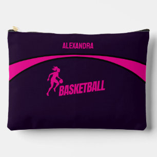 Bolsito Accesorio Grande Jugador de baloncesto, equipo, regalo de Chica de 