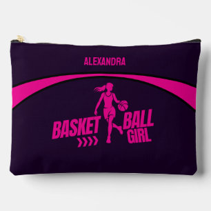 Bolsito Accesorio Grande Jugador de baloncesto, equipo, regalo de Chica de 