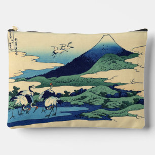 Bolsito Accesorio Grande Katsushika Hokusai - Umegawa en la provincia de Sa