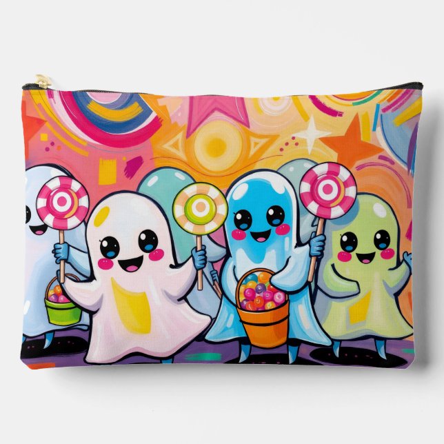 Bolsito Accesorio Grande Kawaii Candy Parade Colorido Personalizado (Anverso)