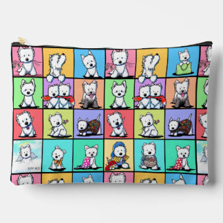 Bolsito Accesorio Grande KiniArt Westie conmemorativo 