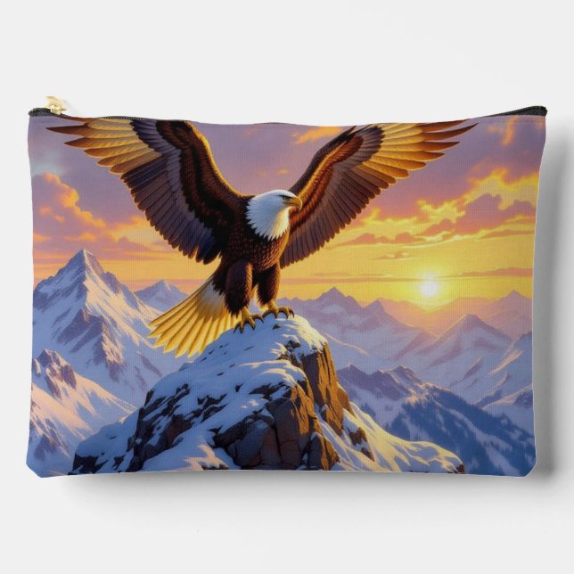 Bolsito Accesorio Grande König der Lüfte Der majestätische Weißkopfseeadler (Anverso)